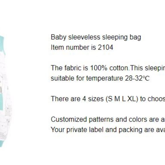 Baby sleeping bags & Toddler Sleeping Sack with Feets Pack1 Combo Pack - Picture 7 of 10